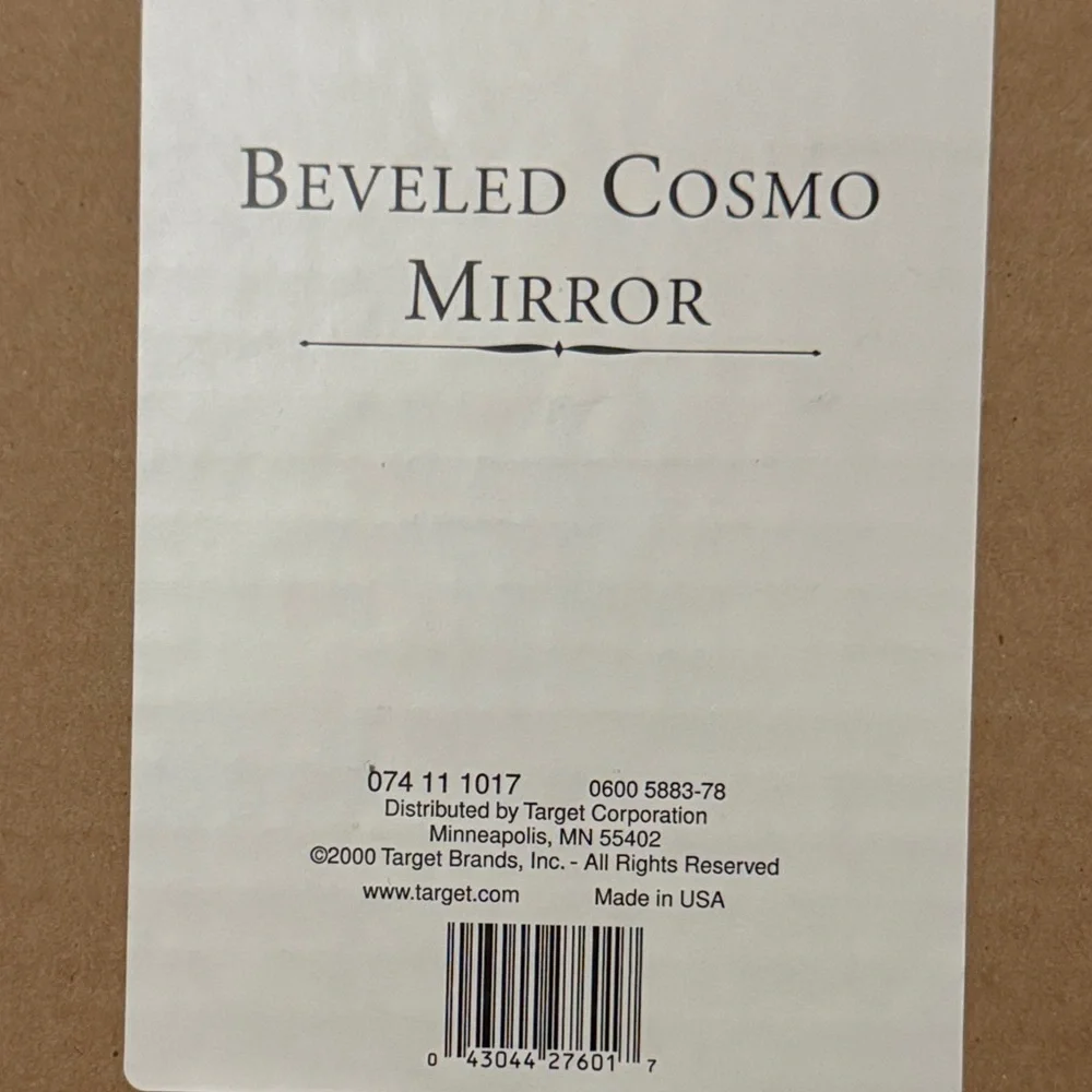 Small Silver Wall Mirror